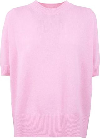 Jil Sander Truien & Vesten, Dames, Roze, M, Kasjmier, Cashmere Sweater