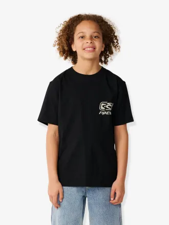 Rip Curl T-Shirt ARCHIVE RIPPED Logo-Print RIP CURL schwarz