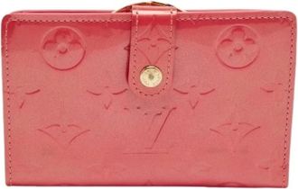 Louis Vuitton Pre-owned Wallets, female, Pink, Size: ONE SIZE Pre-owned Canvas wallets