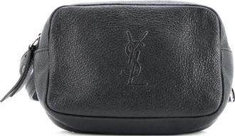 Saint Laurent Lou Leather belt bag - Zwart