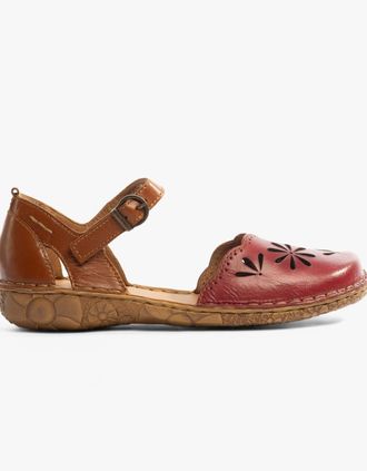 Josef Seibel Womens Josef Seibel ROSALIE 04 Womens Sandals Rubin-Kombi - Red - Size: 4