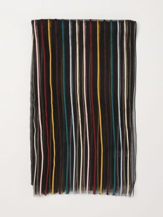 Paul Smith Sciarpa in misto seta a righe