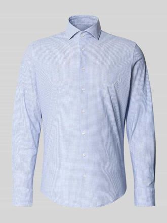 Seidensticker Slim Fit Business-Hemd mit Haifischkragen in Bleu, Gr&ouml;&szlig;e 38