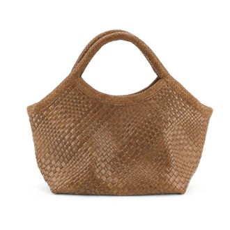 Ibeliv Pure Medium Handtas - Dames - Tassen - Bruin - Maat: ONE Size Zijde