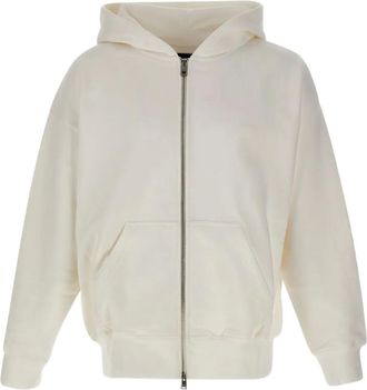 Purple Felpa con cappuccio - Bianco