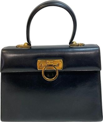 Ferragamo Leather Handbag (Pre-Owned)