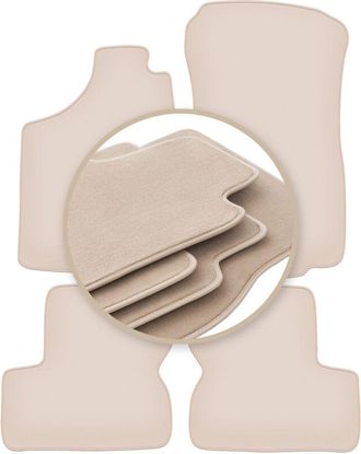 OEM Alfombrillas Beige Premium Para: Opel Astra F Hatchback, Sedan, Station Wagon, Cabrio 1991-2002