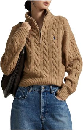 Polo Ralph Lauren Mujer, Jerseys, Beige, Talla: S