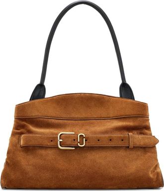 Marc Jacobs Large Dakota Belt-buckle Suede Shoulder Bag