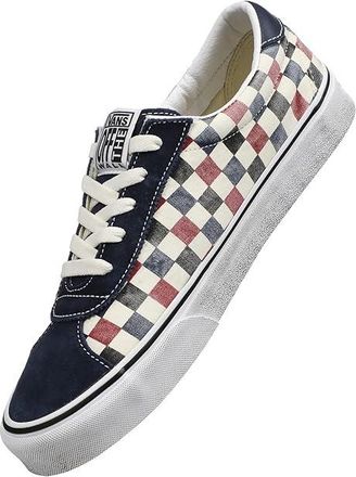 Vans Sport (Washed) Skate Shoes Dress Blues/Chili Pepper : Mens 10 - Womens 11.5 Medium, Suede