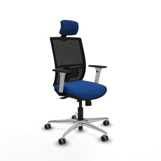 Piqueras y Crespo Silla De Oficina Piqueras Y Crespo Yunquera Blanco Espuma 50 Mm