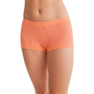 Fleur't Boxer Shorts in Papaya Rib at Nordstrom, Size X-Large