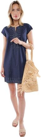 Calypso St. Barth Lucy Tunic in Blue at Nordstrom, Size X-Small