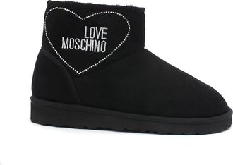 Love Moschino Enkellaars - Dames - Winterlaarzen - Zwart - 35 EU - Schoenen