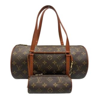 Louis Vuitton Pre-owned Handbags, female, Brown, Size: ONE SIZE Pre-owned Canvas Handbag