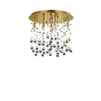 Netlighting Moonlight 8 Light Medium Ceiling Pendant Gold G9