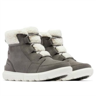 Sorel Womens Explorer Ii Carnival Cozy Boots In Quarry Dove