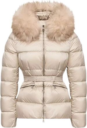 Moncler MCL H26 Jas - Dames - Winterjassen - Beige - 2XL - Jassen
