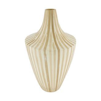 Schubiger M&ouml;bel Vase Bambus, Weiss