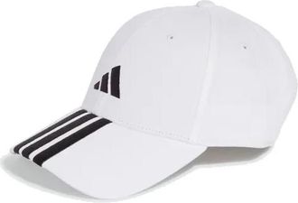 adidas 3 Stripes Cap White Black JE5652