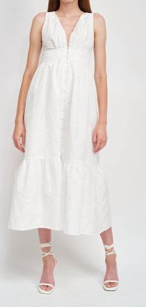 En Saison Corsica Maxi Dress In White