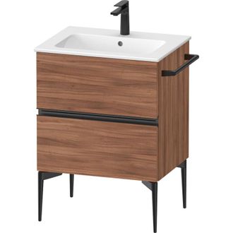 Duravit Duravit - Sivida Mueble Bajo Lavabo, 2 Cajones, Tirador Diamante
