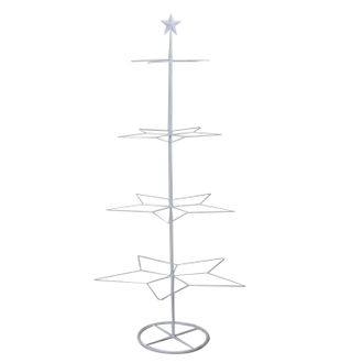 Vacchetti Expositor &Aacute;rbol Hierro Blanco Cm57x55h123