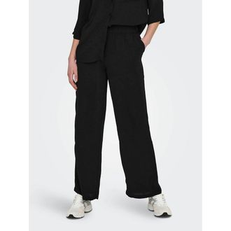 Jacqueline de Yong Wijde broek met hoge taille
