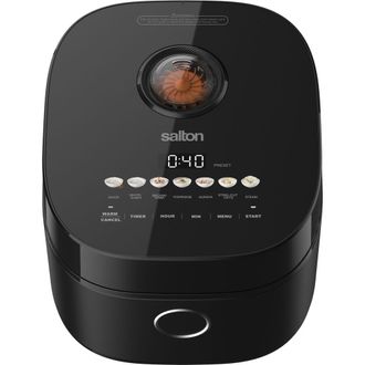 Salton Multifunction Micom Rice Cooker 12 Cups in Black at Nordstrom