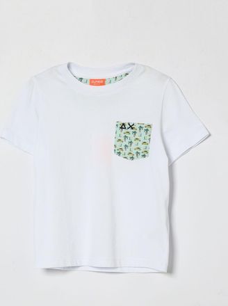 Sun 68 T-shirt in cotone stampata