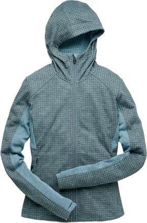 K&uuml;hl Womens Reactiv Grid Fleece Hoody Blue XS