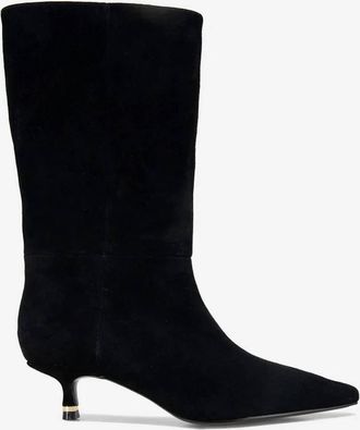 Kenneth Cole Womens Meryl Bootie In Black Suede