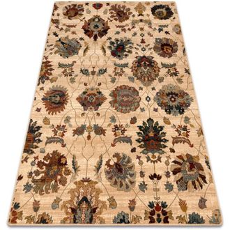 RugsX Rugsx - Alfombra De Lana Superior Latica Color Crema Beige 200x200 Cm