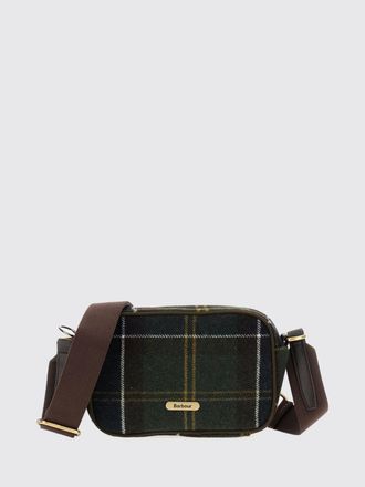 Barbour Tartan Wool-Blend Mini Camera Bag