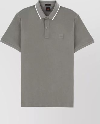 HUGO BOSS cotton polo shirt