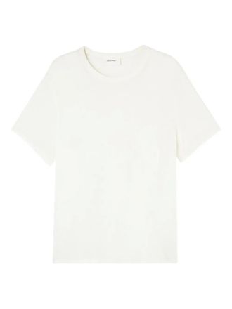 American Vintage Fakobay T-shirt met ronde hals - Beige