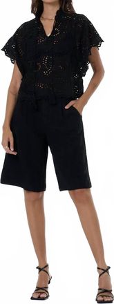 Young Fabulous & Broke Terrance Long Bermuda Short In Black