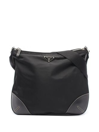 Prada 2000s Tessuto Light nylon shoulder bag - women - Nylon - One Size - Black