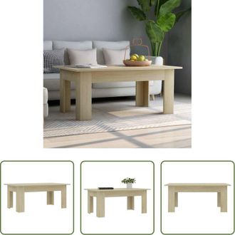 vidaXL vidaXL Tavolo rovere Sonoma - Tavolino da Salotto Rovere Sonoma 100x60x42cm Legno Multistrato