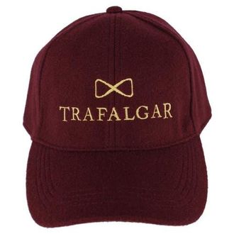 Trafalgar Store s Solid Wool Touch Baseball Cap in Burgundy at Nordstrom