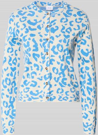 Vila Regular Fit Cardigan mit Viskose-Anteil Modell Mayas in Blau, Gr&ouml;&szlig;e XS