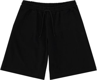 Msgm Black Solid Shorts