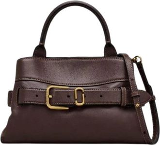 Marc Jacobs The Small Satchel Bag - Dames - Handtassen - Bruin - ONE Size - Leer - Tassen