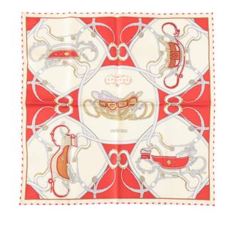 Herm&egrave;s Pre-owned Hermes Spring Remix Silk Scarf 45 Ladies S0MAZ8PI12ABU2RC