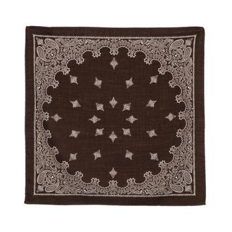 Destin Destin - Judy Sjaal - Heren - Accessoires - Bruin - Maat: ONE Size Zijde