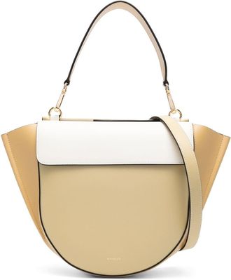 Wandler medium Hortensia leather tote bag - women - Calf Leather - OS - Green