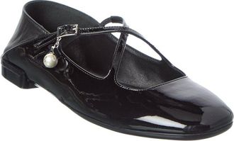 Jimmy Choo London Eleri Patent Ballerina Flat