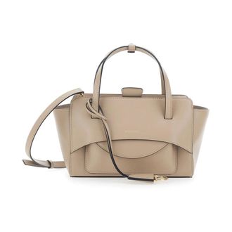 Hidesins Tassen, Dames, Beige, ONE Size, Leer, Flap S