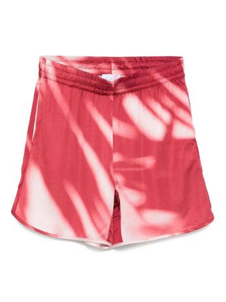 Blue Sky Inn Shorts con stampa - Rosso