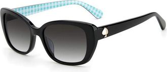 Kate Spade New York Kenzie/G/S Asian Fit 7ZJ/9O Womens Sunglasses Black Size 53